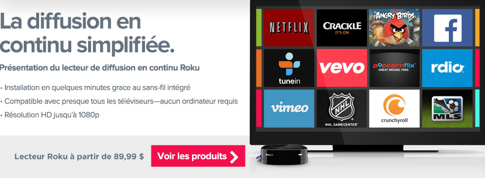 Roku from just $89.99